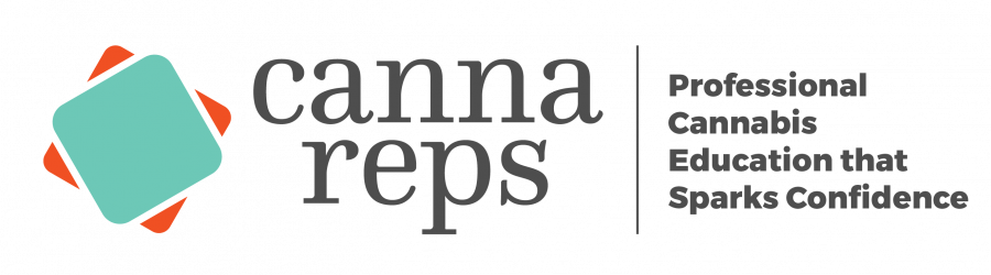 CannaReps Professional Cannabis Education that Sparks Confidence Logo